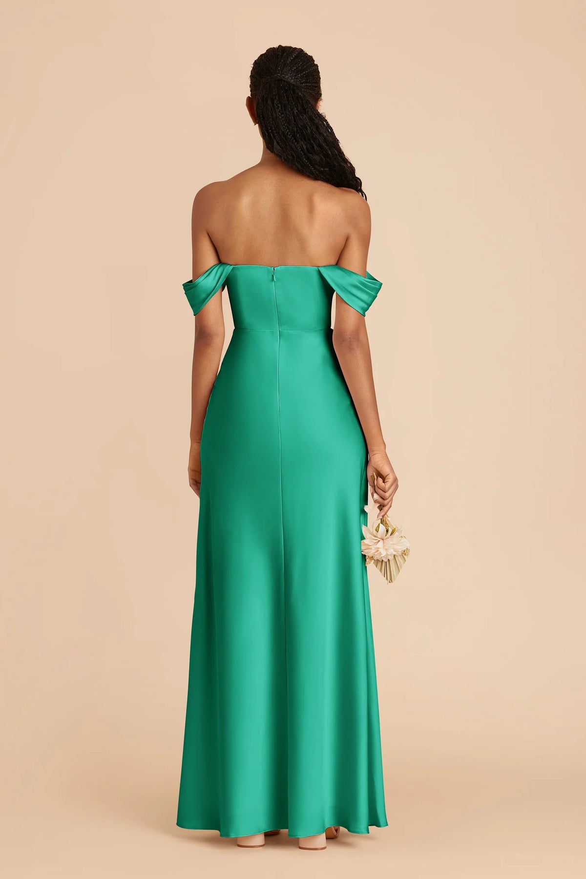 Corinne Turquoise alternate view 5 bridesmaid dress