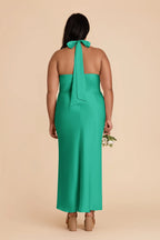 Seraphine Turquoise back view bridesmaid dress