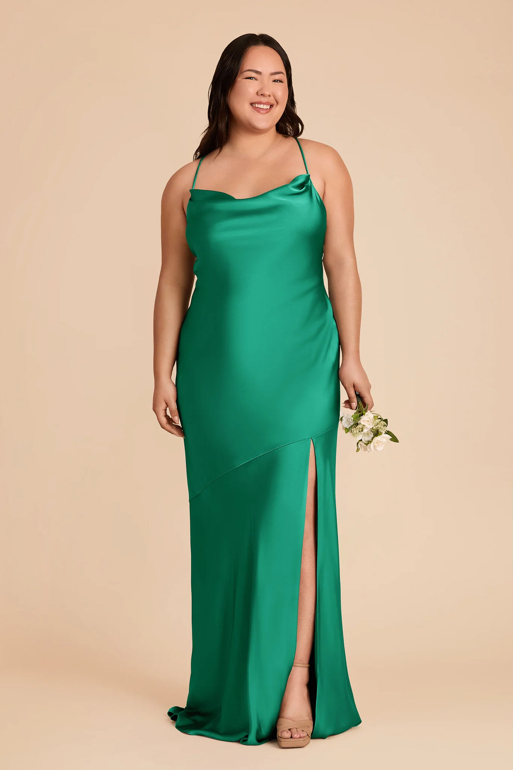 Estelle Turquoise alternate view 1 bridesmaid dress