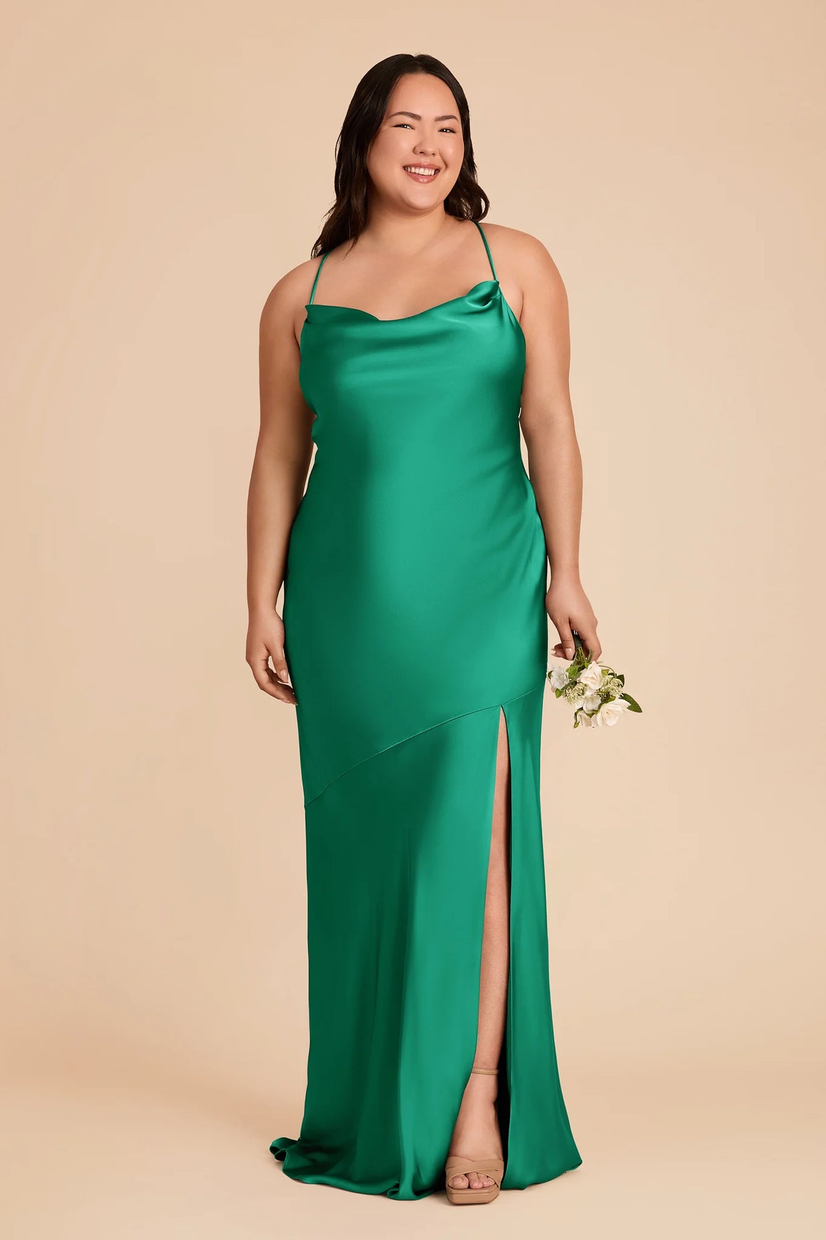 Estelle Turquoise alternate view 1 bridesmaid dress