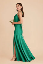 Estelle Turquoise alternate view 3 bridesmaid dress