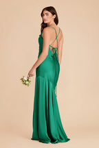 Estelle Turquoise alternate view 4 bridesmaid dress