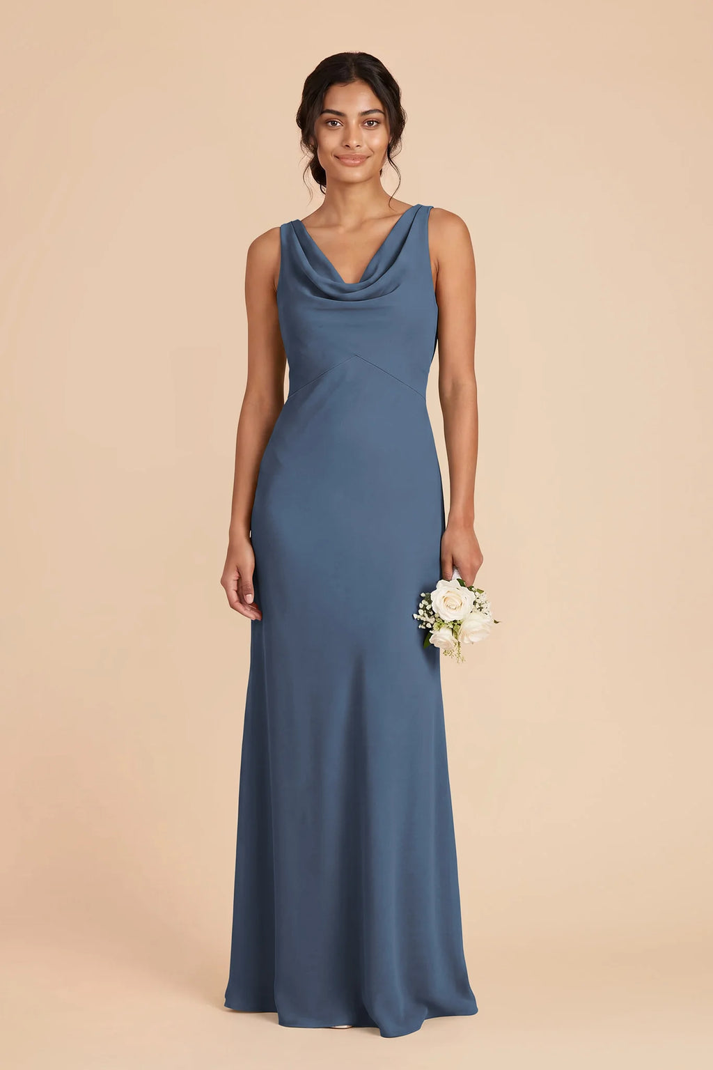 Odette Twilight front view bridesmaid dress