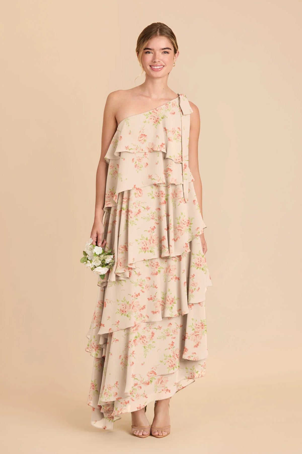 Marisol Whimsical Blooms front view bridesmaid dress