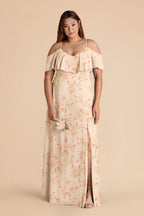 Genevieve Whimsical Blooms alternate view 1 bridesmaid dress