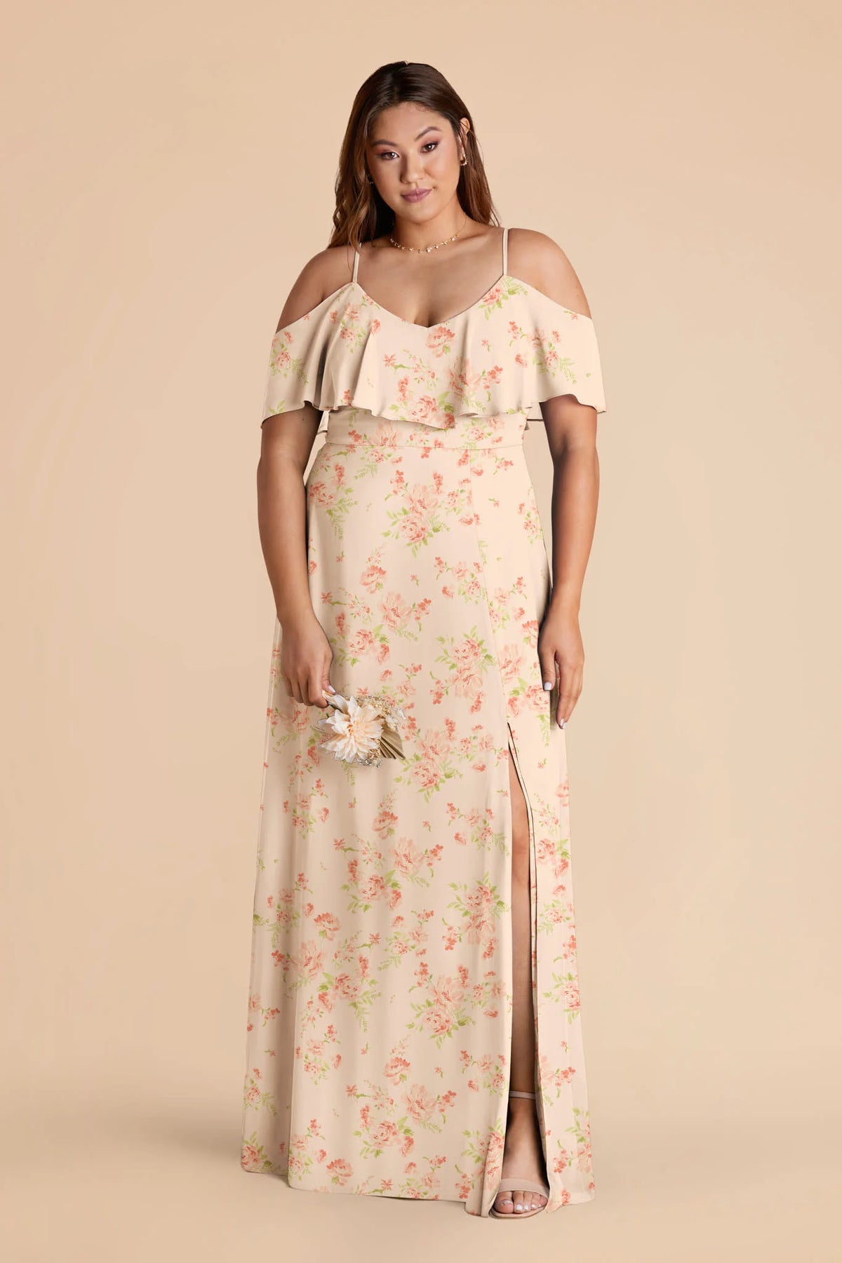 Genevieve Whimsical Blooms alternate view 1 bridesmaid dress