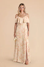 Genevieve Whimsical Blooms front view bridesmaid dress