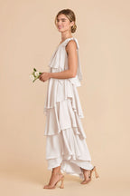Marisol White alternate view 2 bridesmaid dress