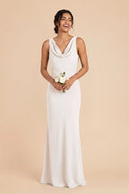 Odette White alternate view 1 bridesmaid dress