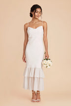 Liora White alternate view 1 bridesmaid dress