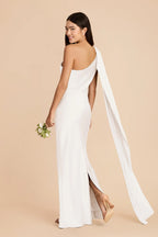 Ariadne White alternate view 3 bridesmaid dress