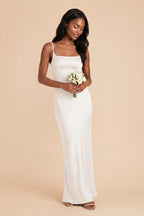 Noelle White alternate view 1 bridesmaid dress
