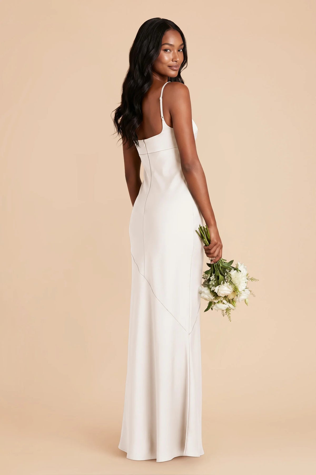 Noelle White alternate view 2 bridesmaid dress