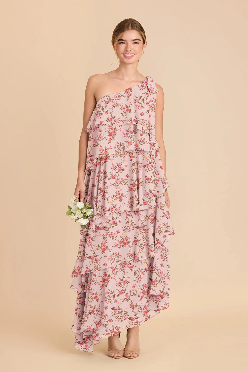 Marisol Wild Rose Garden front view bridesmaid dress