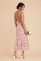 Liora Wild Rose Garden alternate view 1 bridesmaid dress