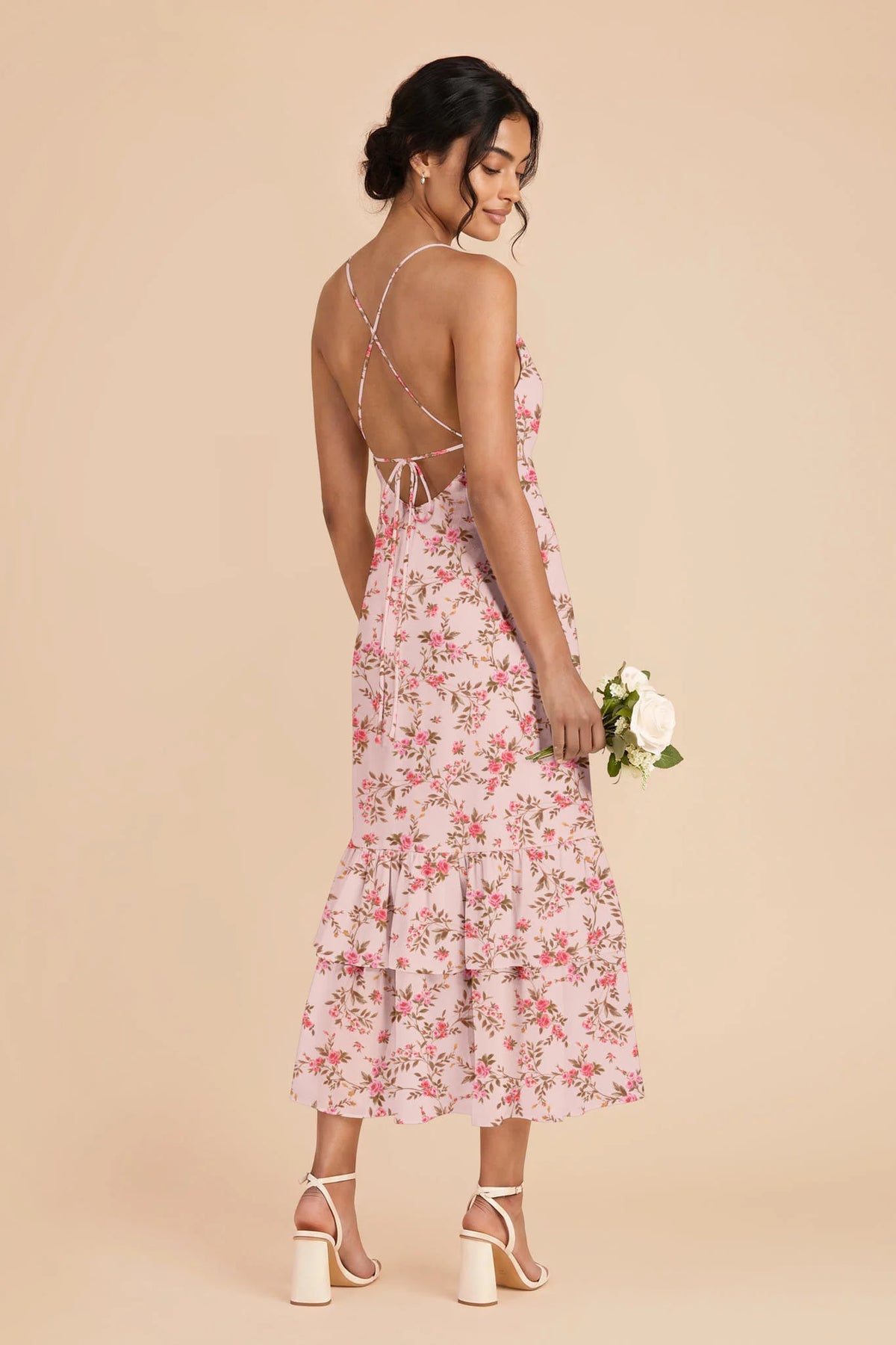 Liora Wild Rose Garden alternate view 1 bridesmaid dress