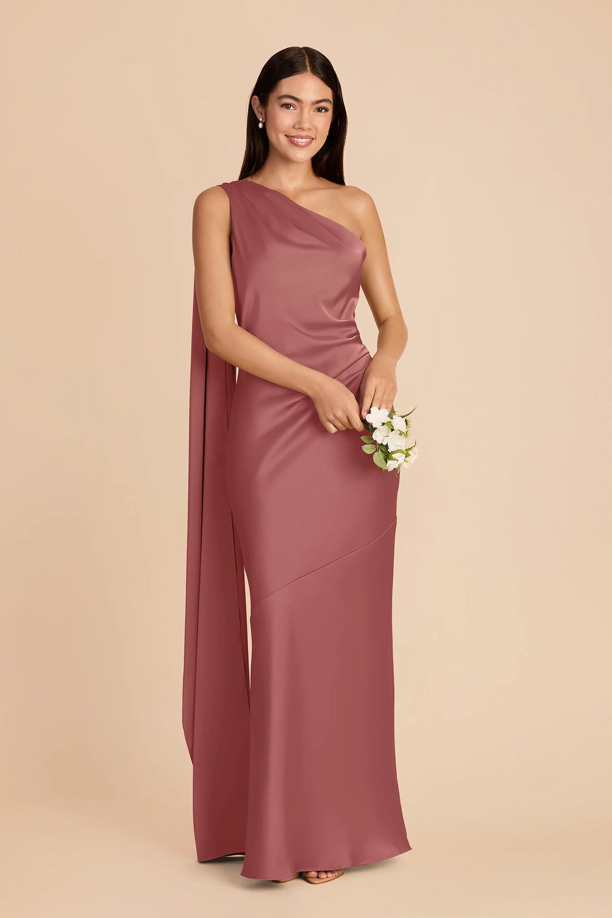 Ariadne Wild Rose alternate view 1 bridesmaid dress