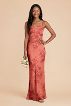 Noelle Wild Rose Whimsical Blooms front view bridesmaid dress