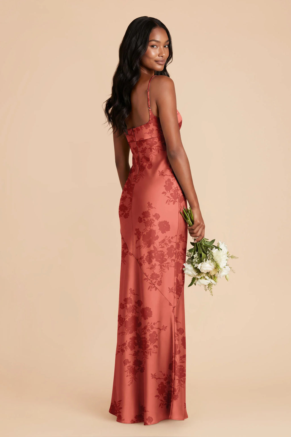 Noelle Wild Rose Whimsical Blooms alternate view 1 bridesmaid dress