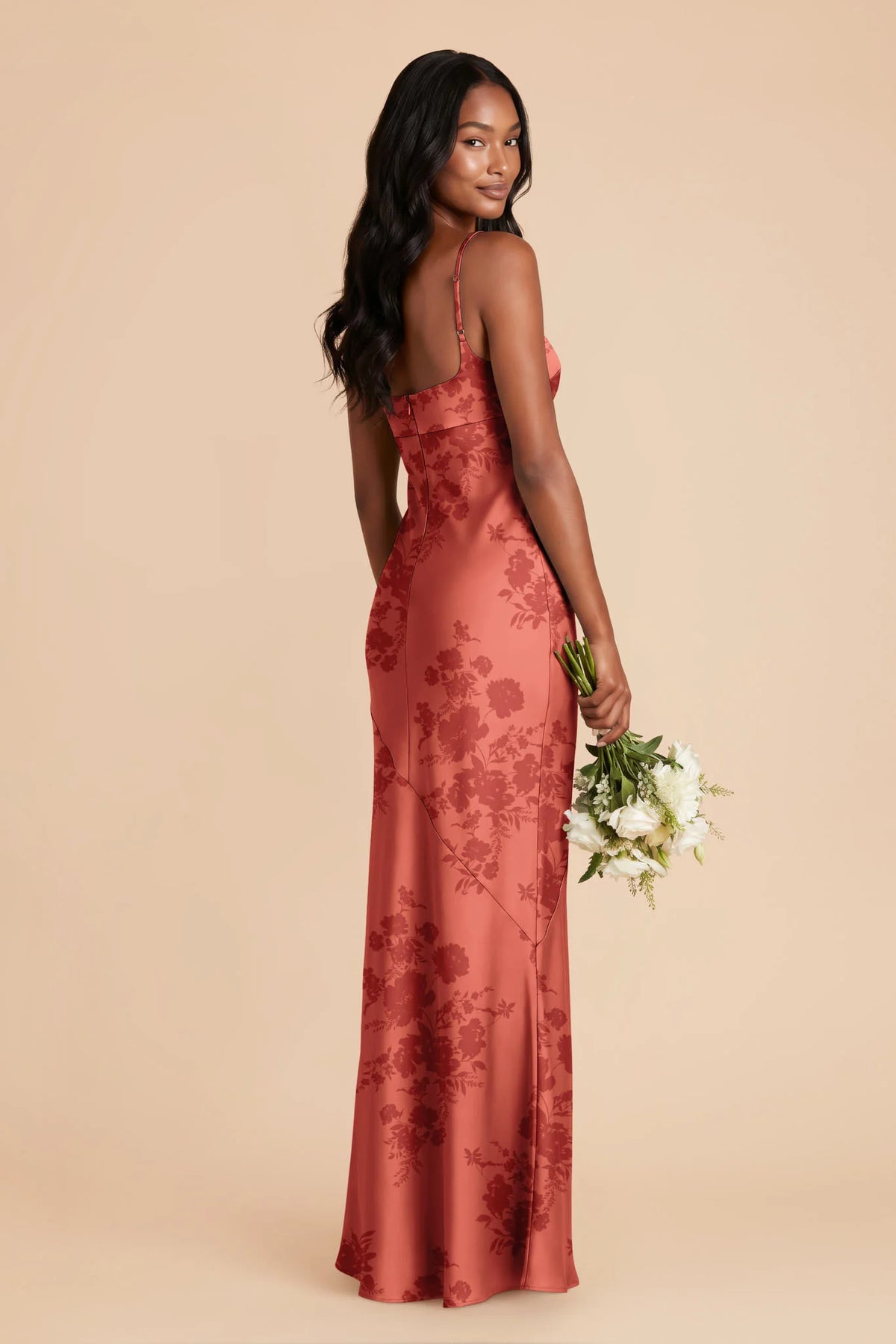 Noelle Wild Rose Whimsical Blooms alternate view 1 bridesmaid dress