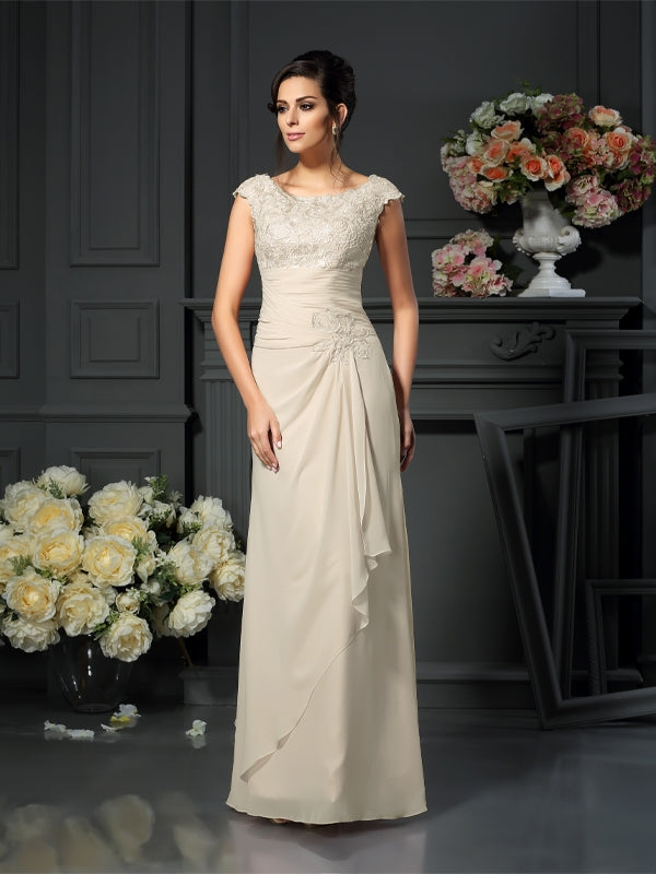 Ivy Elise Pearl Pink front view mother of the bride dress