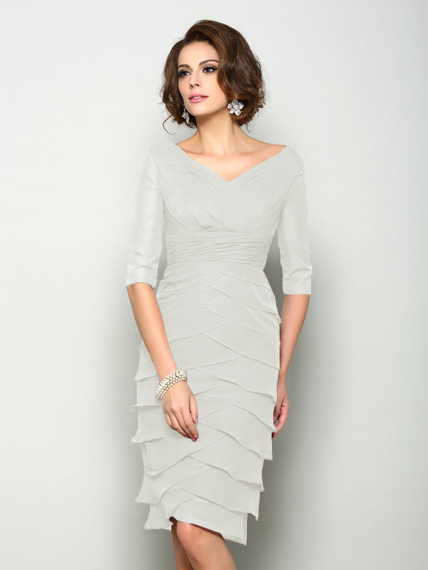 Violet Mae Ivory front view mother of the bride dress