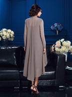 Fiona Celeste Regency back view mother of the bride dress