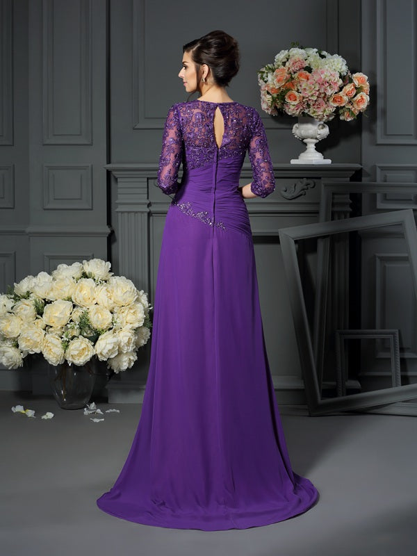 Rosalie Jane Regency back view mother of the bride dress