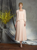 Dorothy Claire Rose Pink front view mother of the bride dress