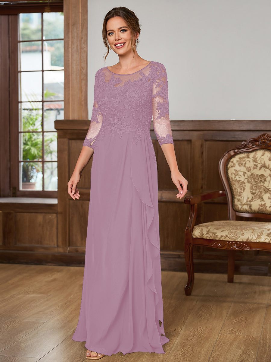 Lillian Rose Wisteria front view mother of the bride dress