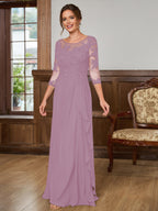 Lillian Rose Wisteria front view mother of the bride dress