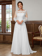 Dorothea Elise White front view mother of the bride dress