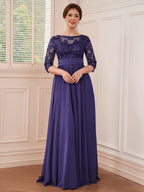 Rebecca Grace Regency front view mother of the bride dress