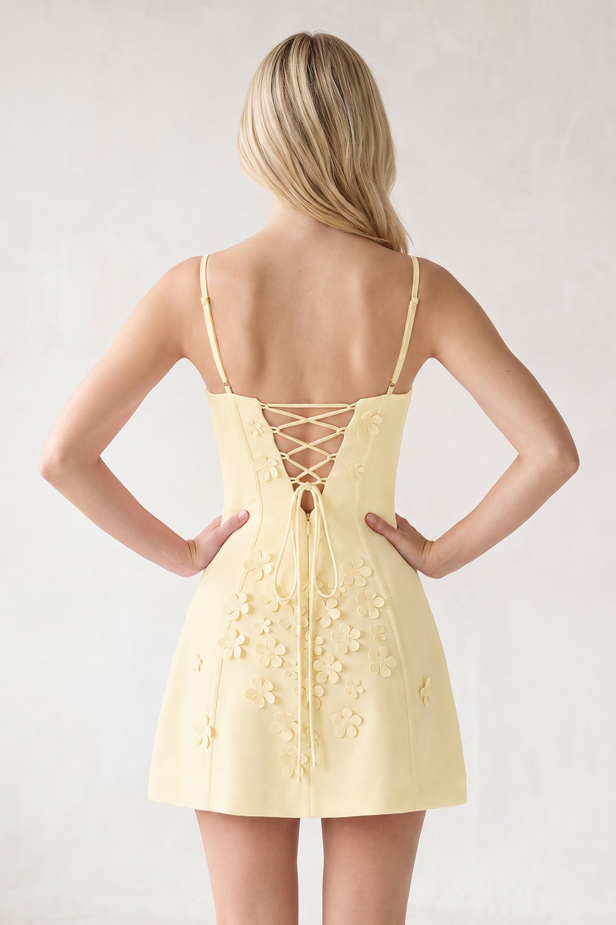Ksenia Yellow detail 1 homecoming dress