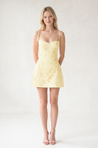 Ksenia Yellow detail 2 homecoming dress