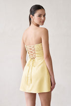 Serena Yellow detail 1 homecoming dress