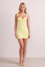 Sorella Yellow detail 2 homecoming dress